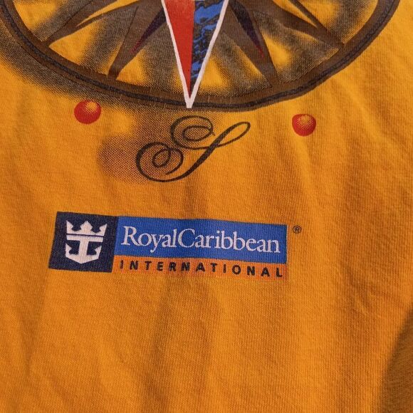 Vintage Single Stitch Royal Caribbean T-shirt Yatching Boating Cruise Nautical - Picture 10 of 10